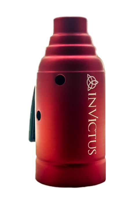 Abafador Invictus Hookah Vermelho